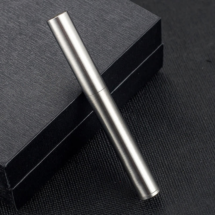 Accendino a cherosene ricaricabile pieghevole sottile cilindrico Nunchaku - Argento - image 9