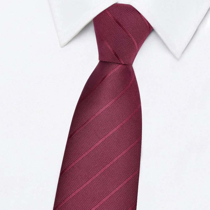 5 pezzi cravatta uomo in twill con spilla a forma di rosa papillon scatola regalo - image 3