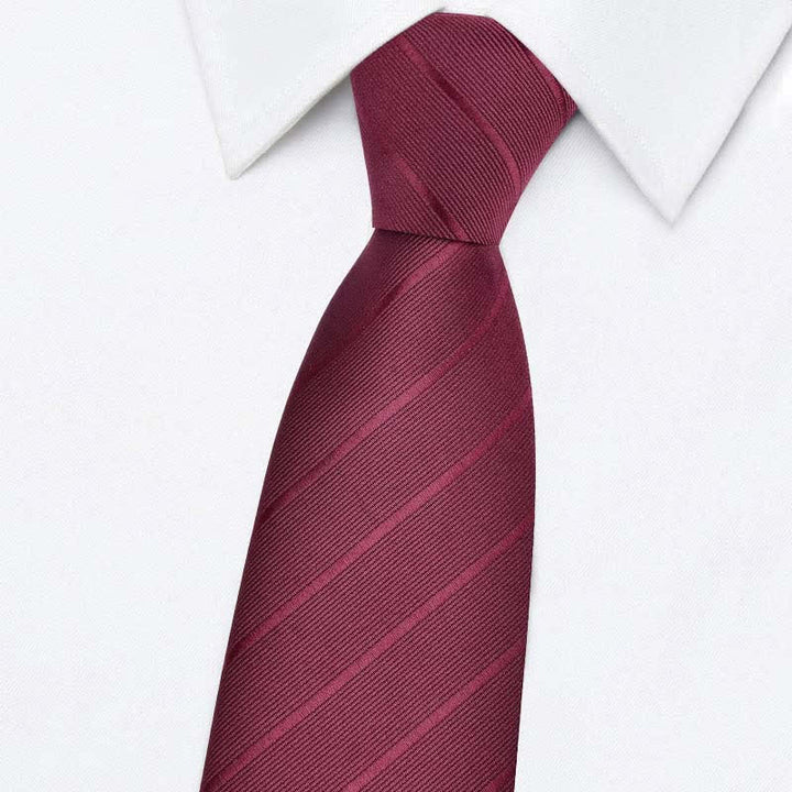 5 pezzi cravatta uomo in twill con spilla a forma di rosa papillon scatola regalo - image 3