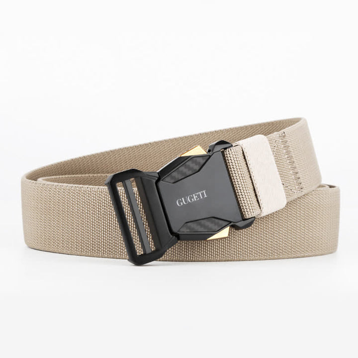 Cintura tattica da uomo Simple Sport nera in nylon a sgancio rapido - Cachi - 48" (massimo) - image 8
