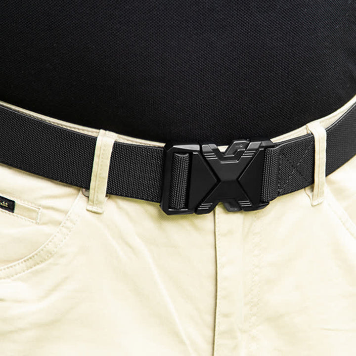 Cintura tattica da uomo in nylon spesso con fibbia a sgancio rapido - image 2