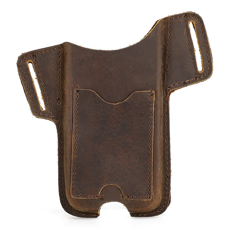 Fondina versatile per cellulare in pelle da appendere alla cintura. - image 27