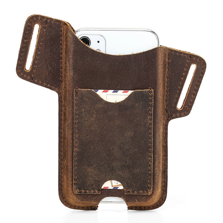 Fondina versatile per cellulare in pelle da appendere alla cintura. - image 20