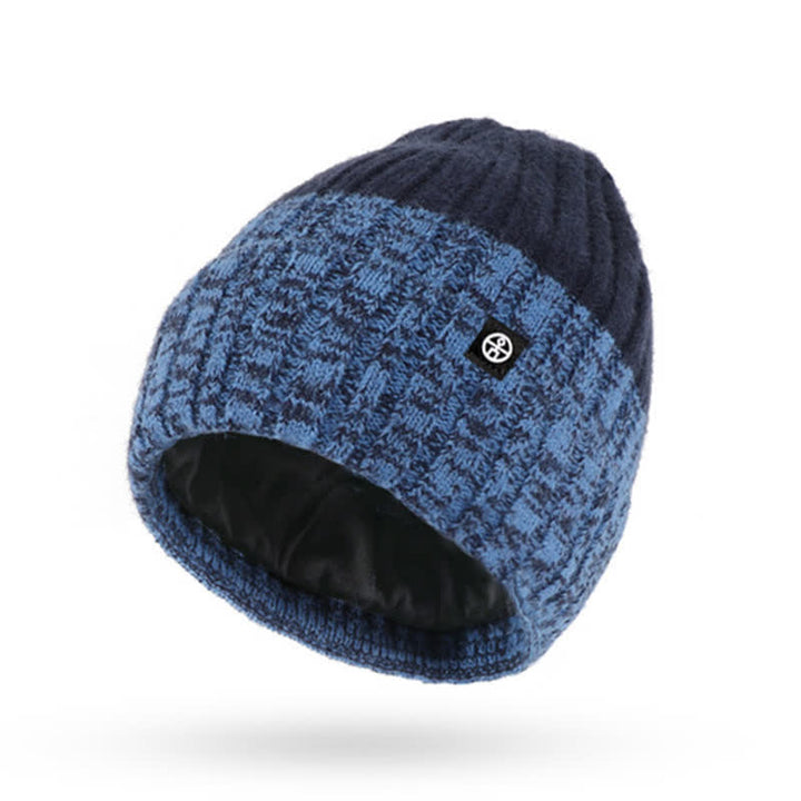 Set di 3 guanti scaldacollo e cappello abbinati con colori sfumati unisex - image 3
