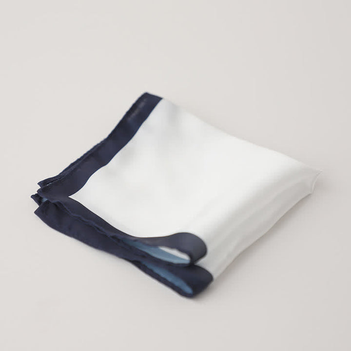 Fazzoletto da taschino da uomo con bordo bianco e colorato - Marina Militare - image 9