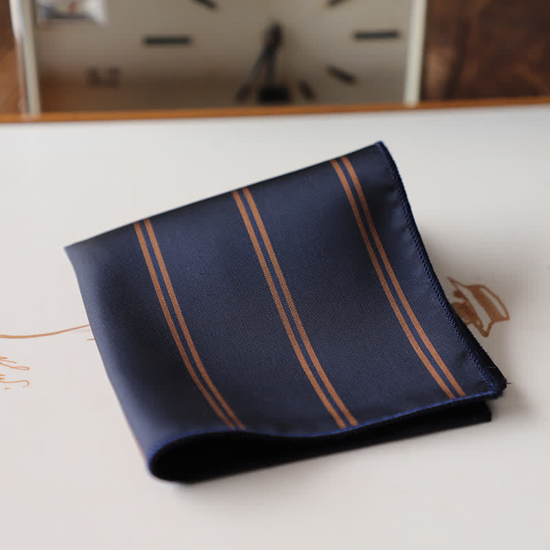 Fazzoletto da taschino elegante da uomo con motivo floreale retrò - Stile n. 6 - image 9