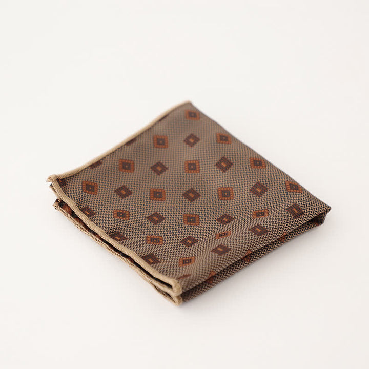Fazzoletto da taschino a righe a pois da uomo - Stile n. 8 - image 11