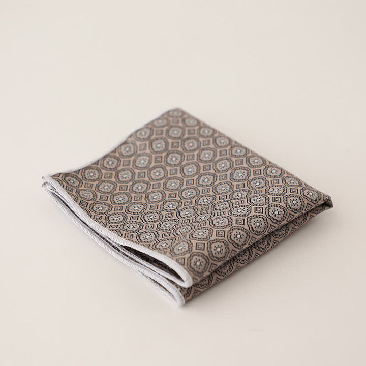 Fazzoletto da taschino a righe a pois da uomo - Stile #26 - image 29