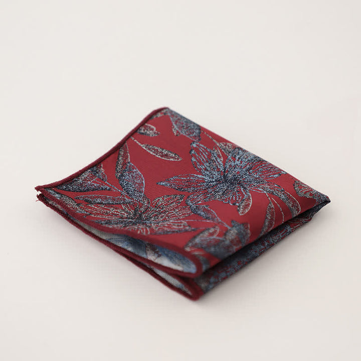 Fazzoletto da taschino a righe a pois da uomo - Stile n. 9 - image 12
