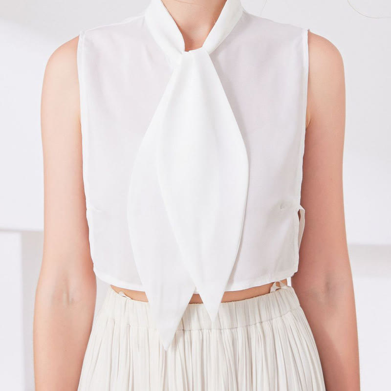 Grande colletto finto con colletto staccabile a mezza camicia con coniglietto - image 7