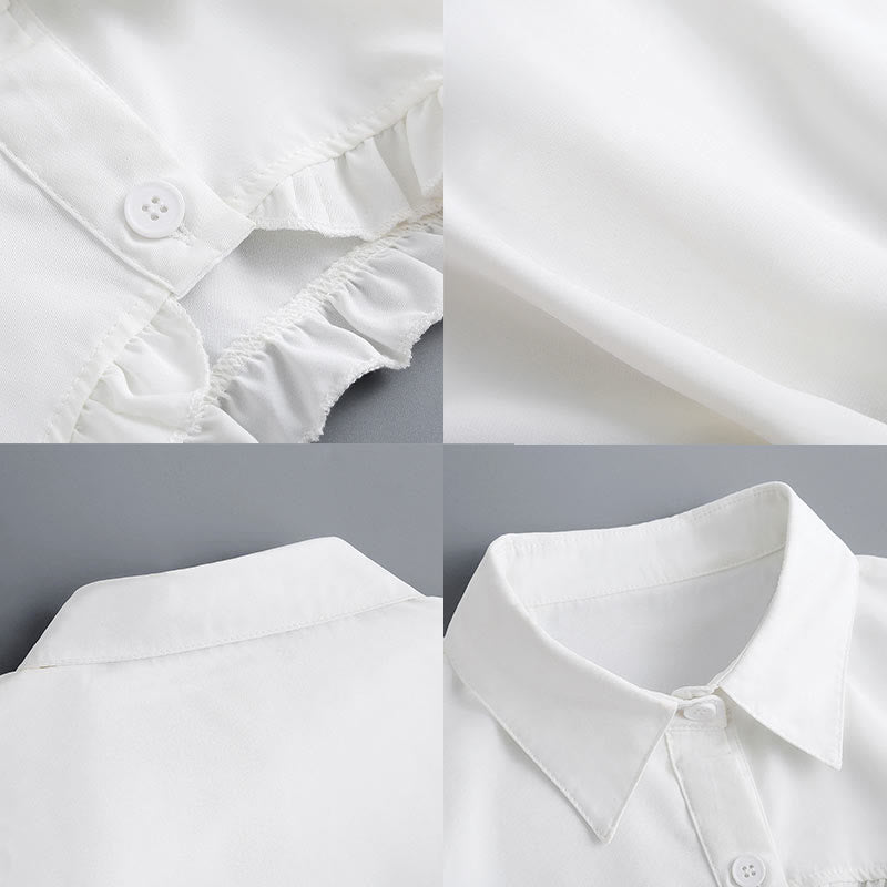 Mantella corta per protezione solare, mezza camicia staccabile - image 7