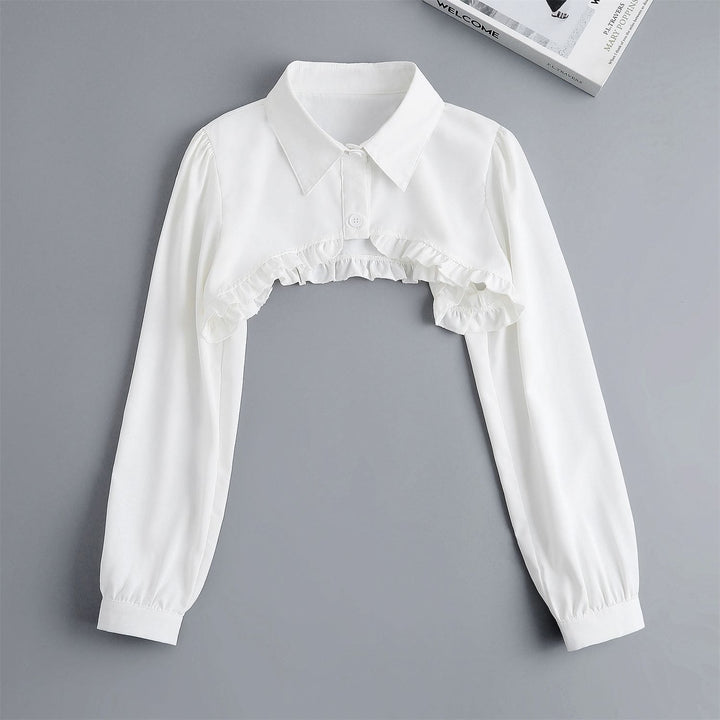 Mantella corta per protezione solare, mezza camicia staccabile - image 8