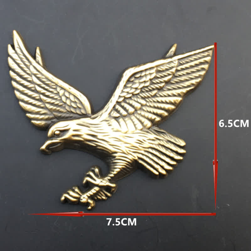 Adesivo in metallo con stemma per auto Flying Eagle - image 1