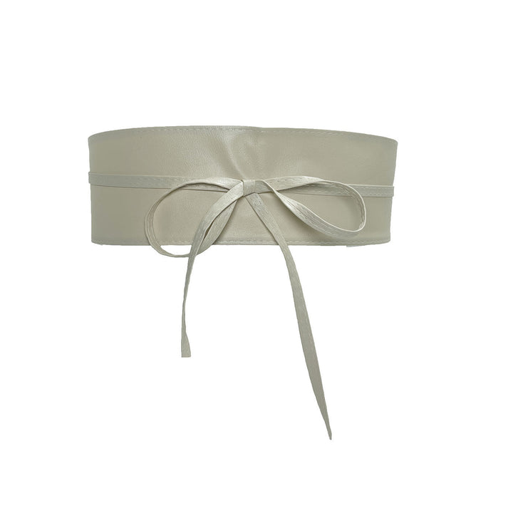 Cintura larga per donna Cintura corsetto in pelle - Grano - image 9