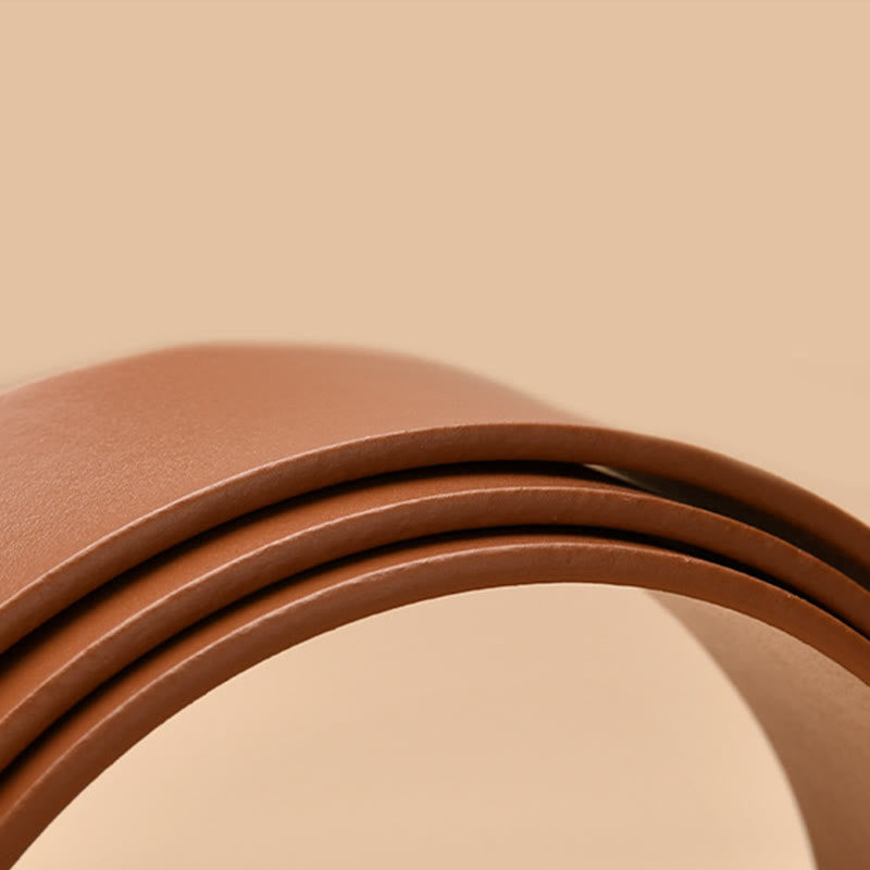 Cintura semplice larga per donna Cintura con nodo in pelle - image 10