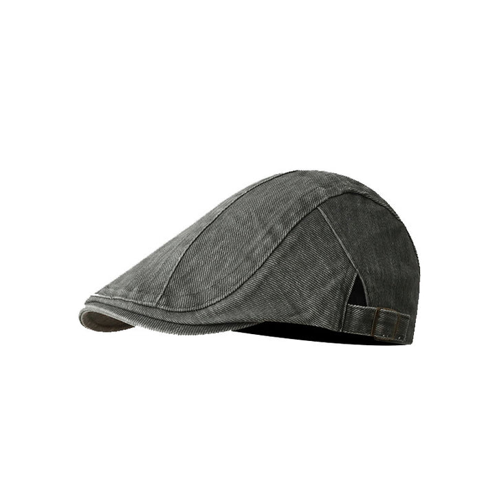 Berretto piatto da baseball in denim alla moda - Grigio - Regolabile (circa 21 5/8"-23 1/4") - image 10