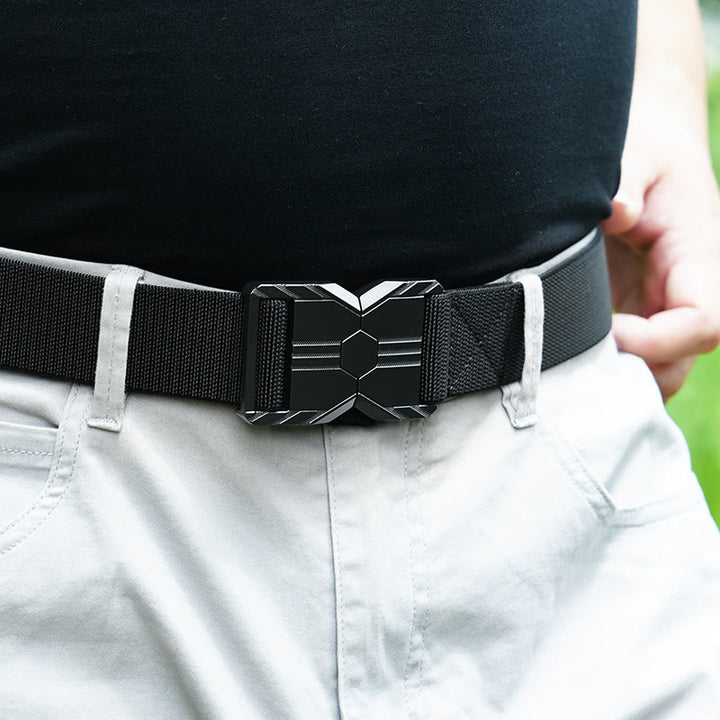 Cintura tattica da uomo con elastico a sgancio rapido - Nero - 42 - image 0