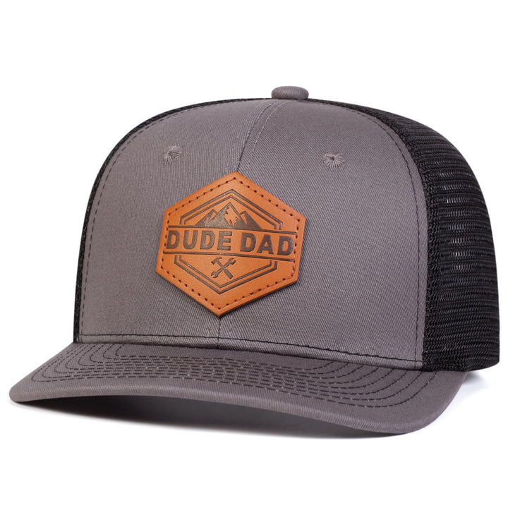 Cappello da camionista regolabile da esterno Dude Dad da uomo - Grigio - Regolabile (circa 22"-23 5/8") - image 7