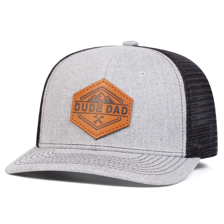 Cappello da camionista regolabile da esterno Dude Dad da uomo - Grigio chiaro - Regolabile (circa 22"-23 5/8") - image 4