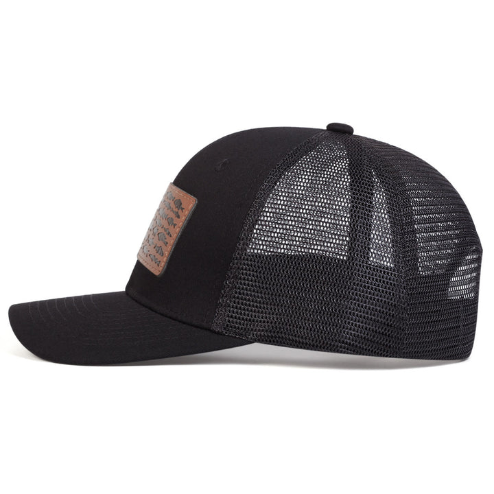 Cappello da camionista da esterno regolabile Fish And Flag da uomo - image 3