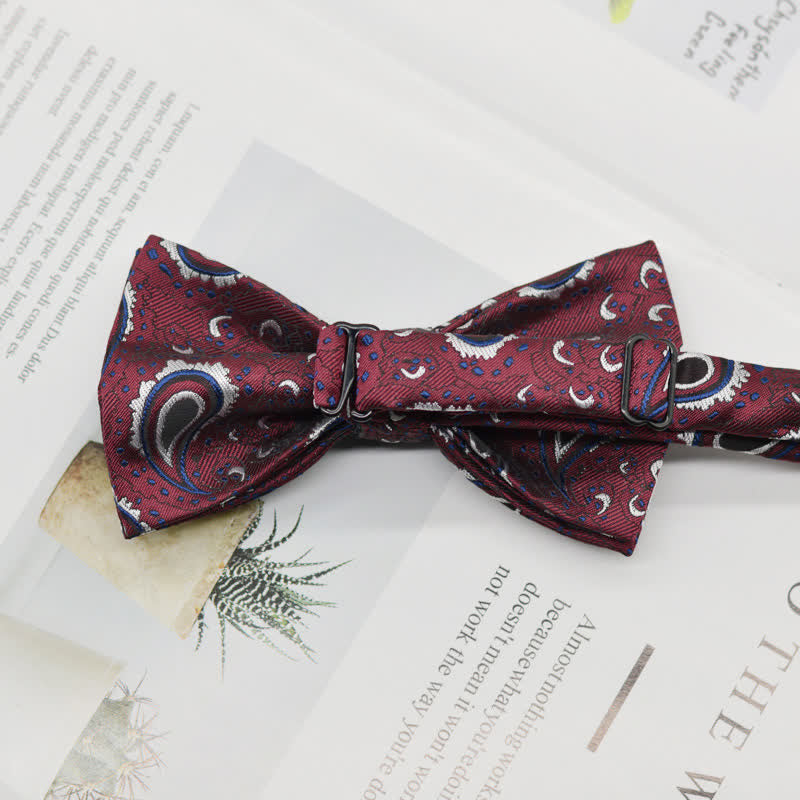 Papillon elegante da uomo con motivo Paisley Vintage Art - image 2