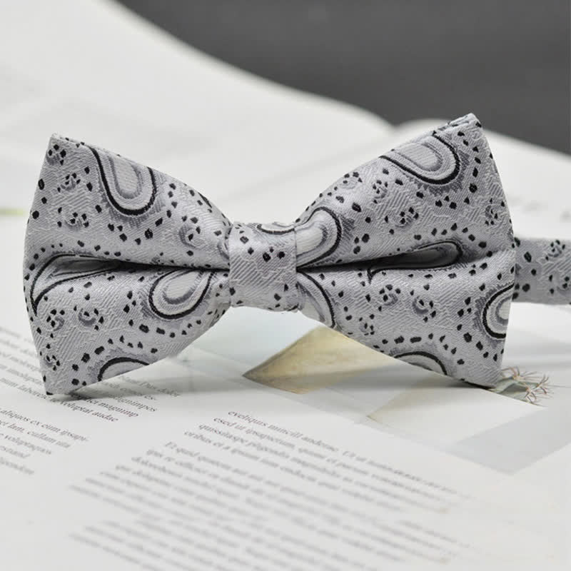 Papillon elegante da uomo con motivo Paisley Vintage Art - Stile n. 11 - image 14