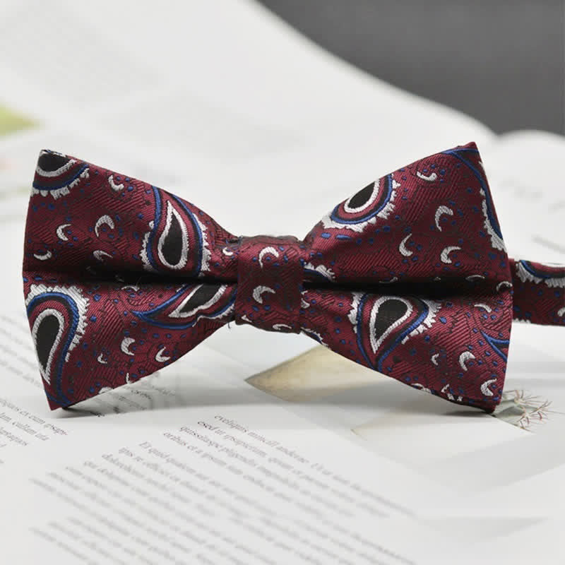 Papillon elegante da uomo con motivo Paisley Vintage Art - Stile n. 1 - image 1