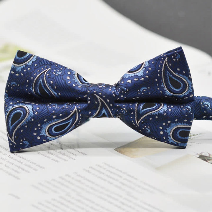 Papillon elegante da uomo con motivo Paisley Vintage Art - Stile n. 3 - image 6