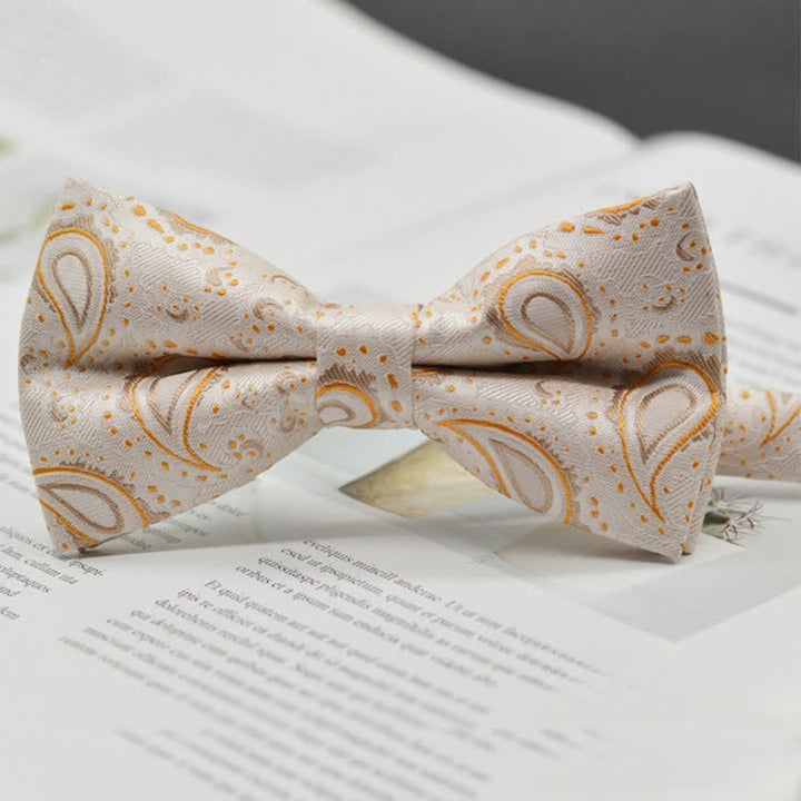 Papillon elegante da uomo con motivo Paisley Vintage Art - Stile n. 12 - image 15