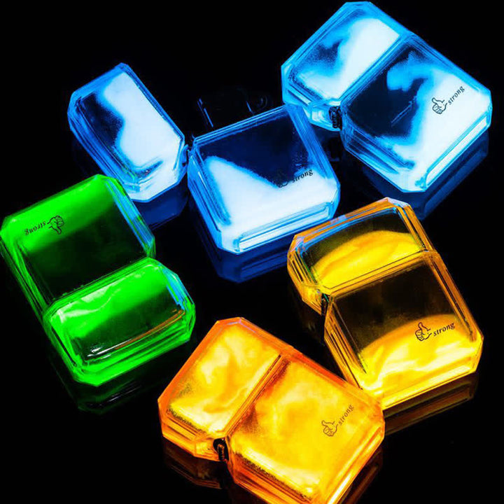 Accendino a butano ricaricabile Quicksand di colore fluorescente fresco - image 8