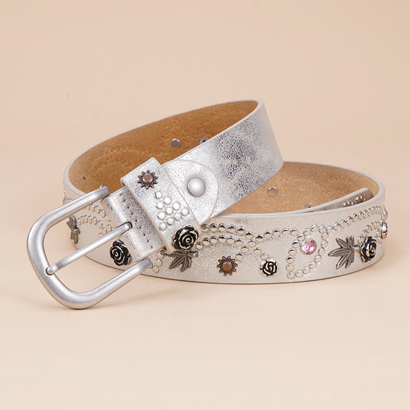 Cintura con fibbia ad ardiglione da donna in stile western da cowgirl - image 10