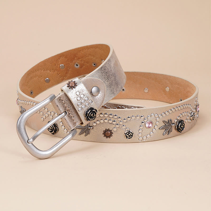 Cintura con fibbia ad ardiglione da donna in stile western da cowgirl - image 8
