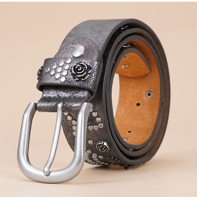 Cintura con fibbia ad ardiglione da donna in stile western da cowgirl - image 1