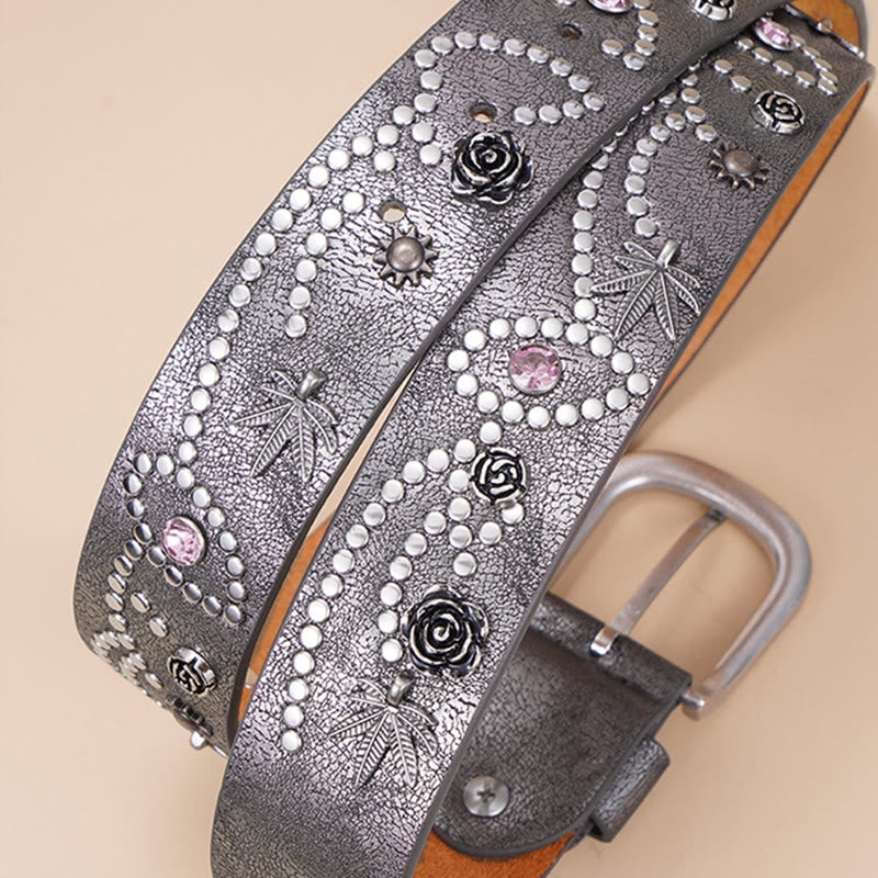 Cintura con fibbia ad ardiglione da donna in stile western da cowgirl - image 4