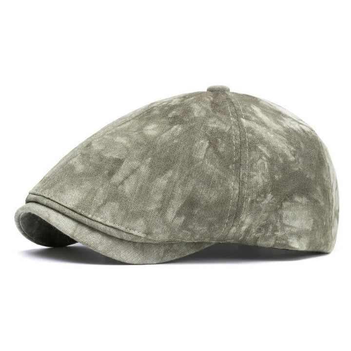Cappello basco in cotone tie-dye elegante primaverile - Verde oliva - Stile n. 2 - Regolabile (22"-24") - image 13