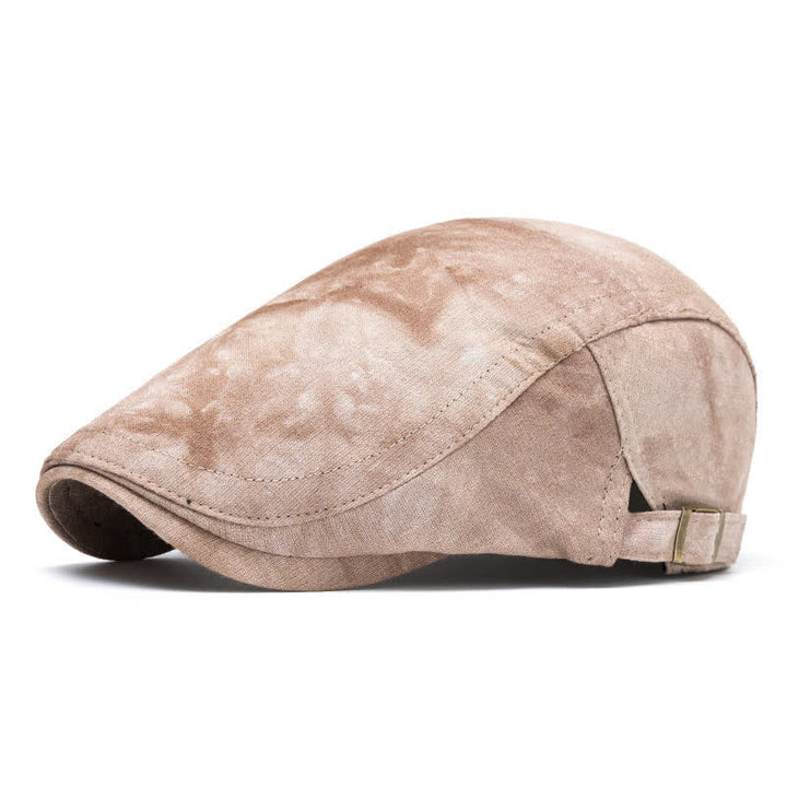 Cappello basco in cotone tie-dye elegante primaverile - Cachi - Stile n. 1 - Regolabile (22"-24") - image 2