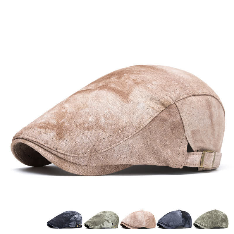 Cappello basco in cotone tie-dye elegante primaverile - image 0