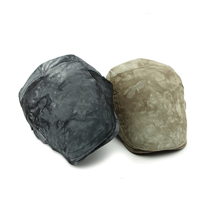 Cappello da giornalaio in cotone tinto in capo in stile vintage - image 10