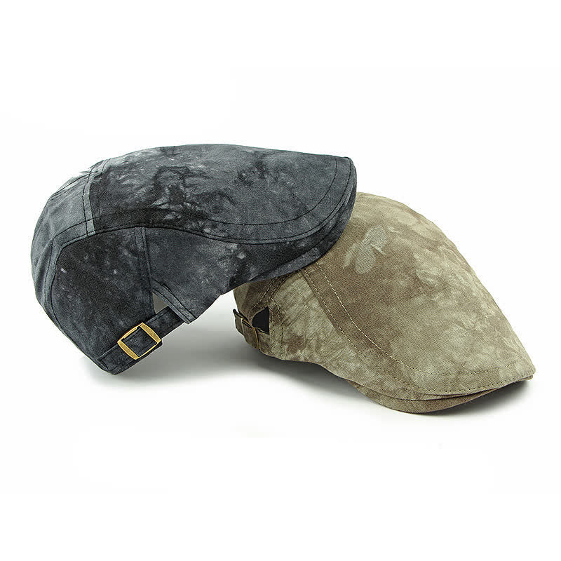 Cappello da giornalaio in cotone tinto in capo in stile vintage - image 9