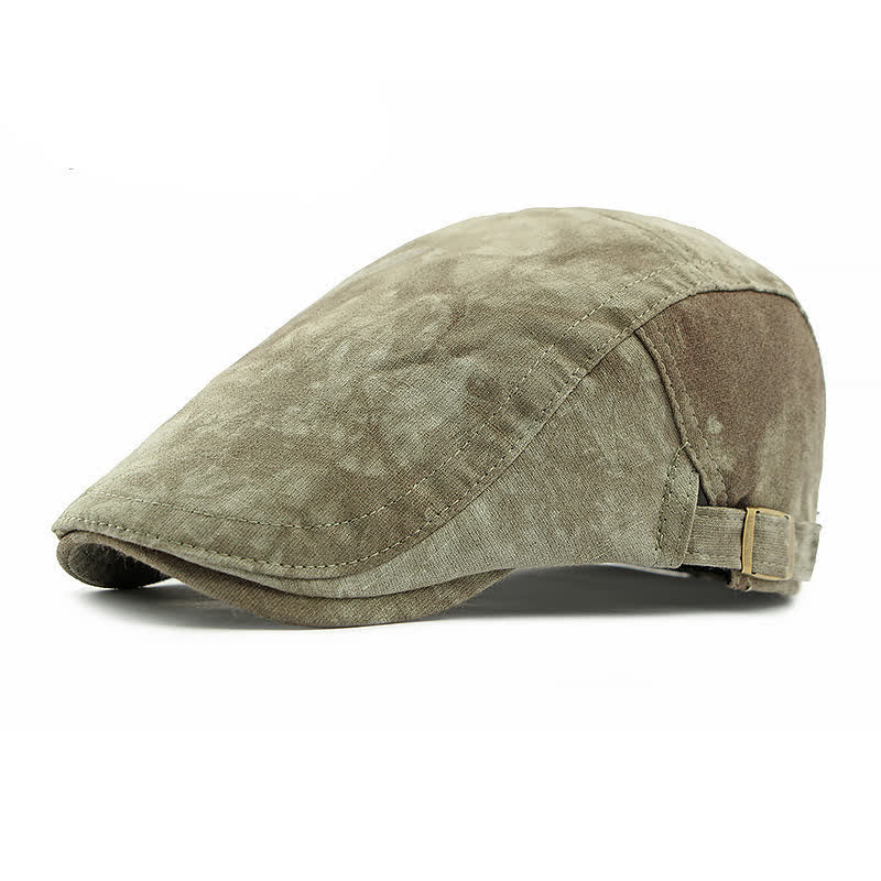 Cappello da giornalaio in cotone tinto in capo in stile vintage - Verde - Regolabile (21 5/8"-23 1/4") - image 15