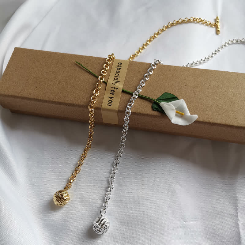 Spilla da uomo con catena da bavero con nodo da marinaio e catena pendente - image 1