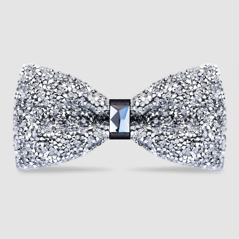 Papillon con strass di cristallo alla moda casual da uomo - image 0