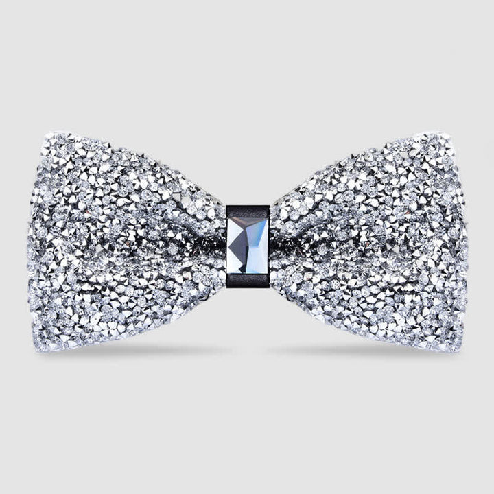 Papillon con strass di cristallo alla moda casual da uomo - image 0