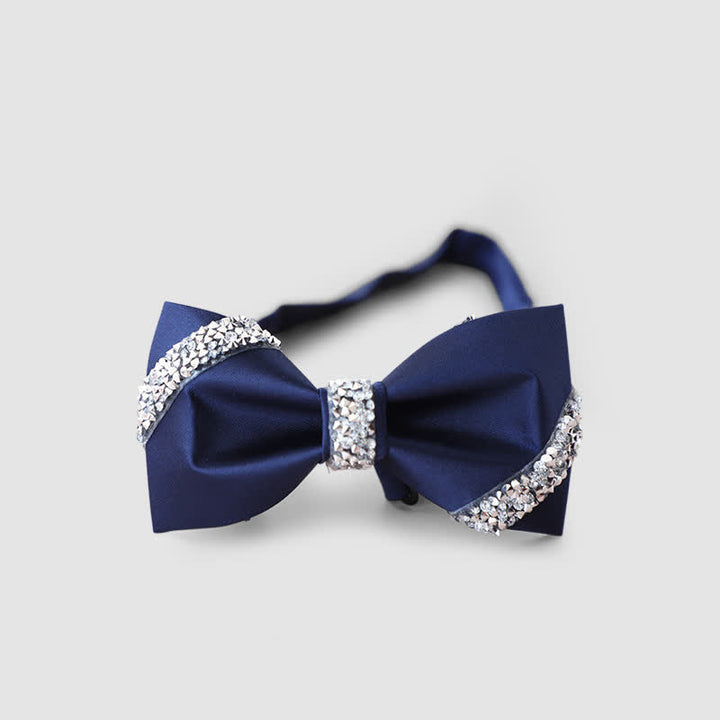 Papillon classico da uomo decorato con strass - Marina Militare - image 2