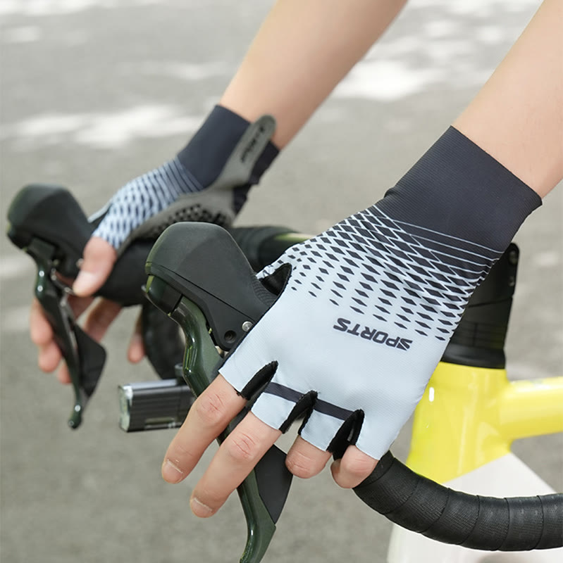 Guanti sportivi antiscivolo traspiranti senza dita - image 1