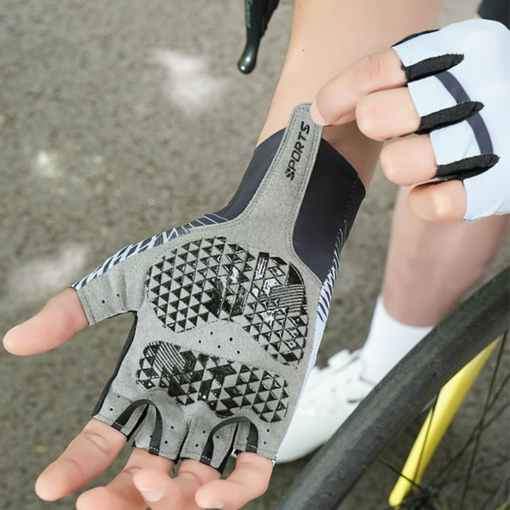 Guanti sportivi antiscivolo traspiranti senza dita - image 3
