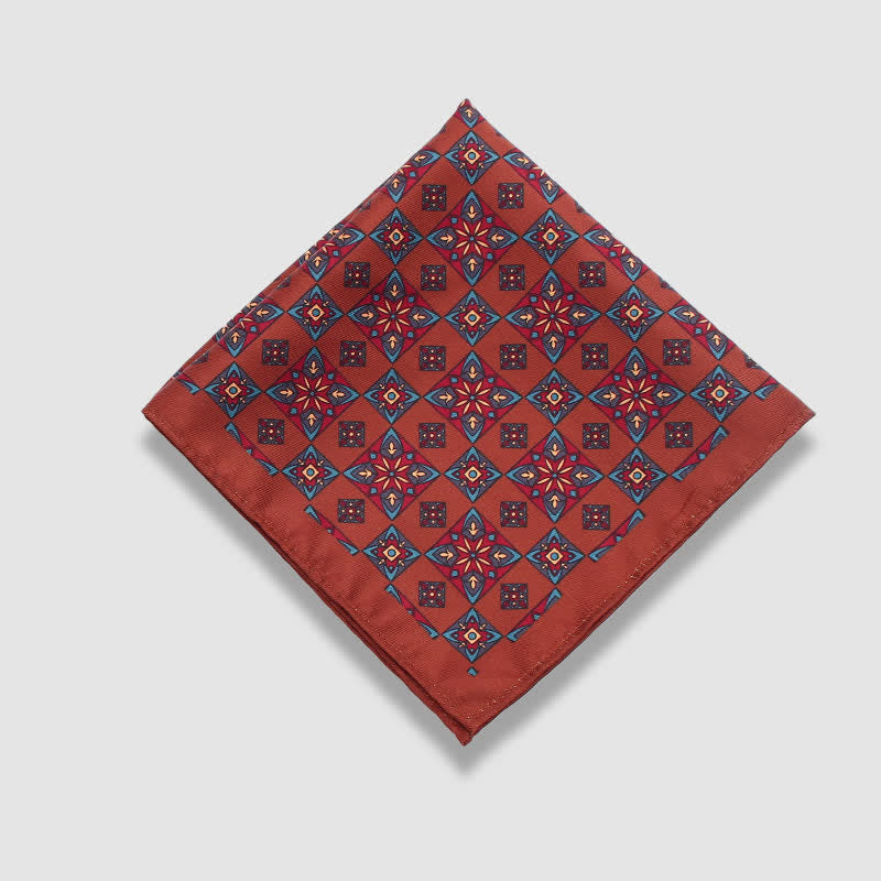 Fazzoletto da taschino da uomo con motivo Paisley Dots Vintage - Stile n. 7 - image 8