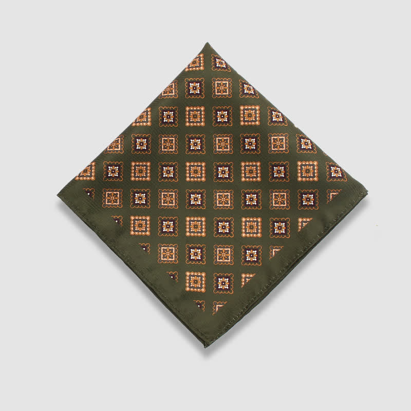 Fazzoletto da taschino da uomo con motivo Paisley Dots Vintage - Stile n. 9 - image 10