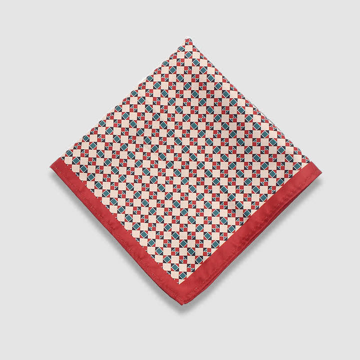 Fazzoletto da taschino da uomo con motivo Paisley Dots Vintage - Stile n. 8 - image 9