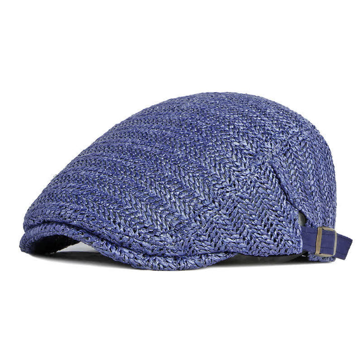 Berretto estivo con visiera parasole - Blu - Regolabile (circa 21 5/8"-23 5/8") - image 12